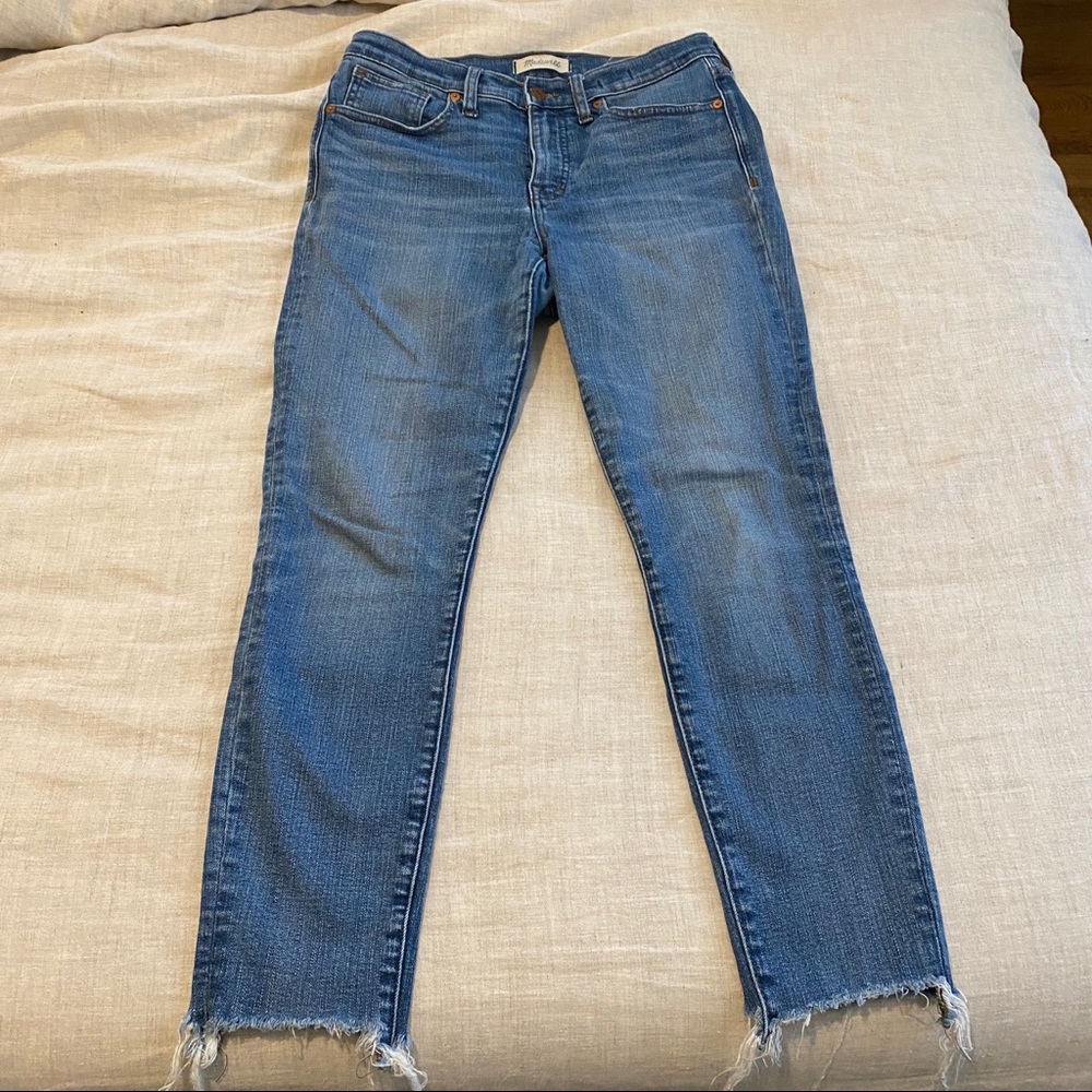 Madewell 9” High Rise Skinny Crop Jeans